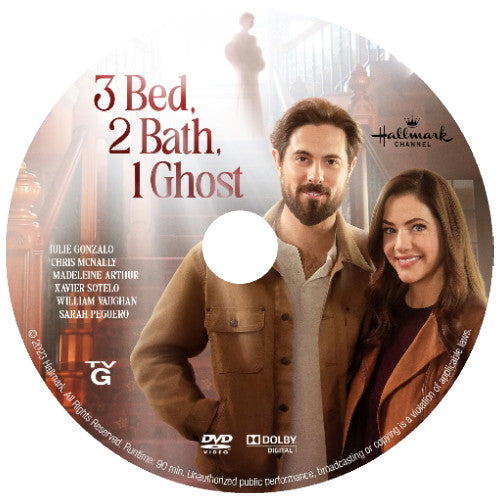 3 BED, 2 BATH, 1 GHOST DVD 2023 MOVIE
