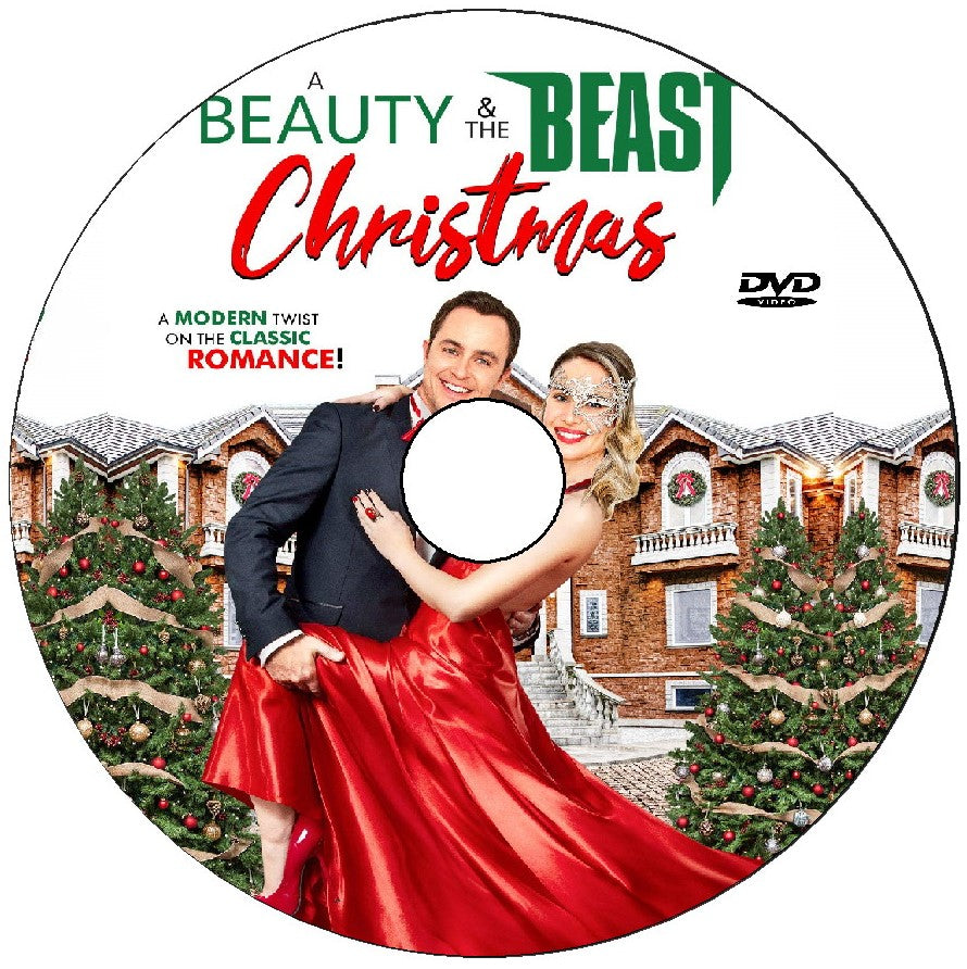 (12) A BEAUTY & THE BEAST CHRISTMAS DVD MOVIE 2019