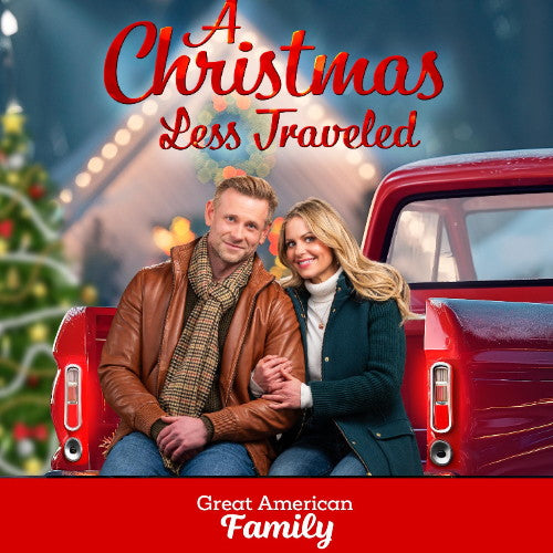 A CHISTMAS LESS TRAVELED DVD GAC MOVIE 2024 Candace Cameron Bure