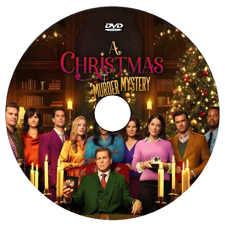 (10) A CHRISTMAS MURDER MYSTERY DVD UPTV MOVIE 2025