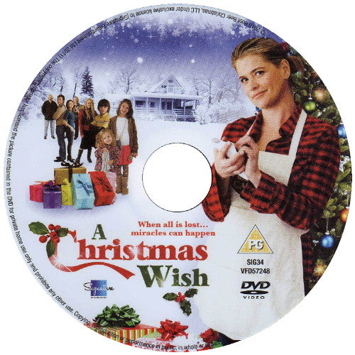 A CHRISTMAS WISH DVD MOVIE 2011 - Kristy Swanson