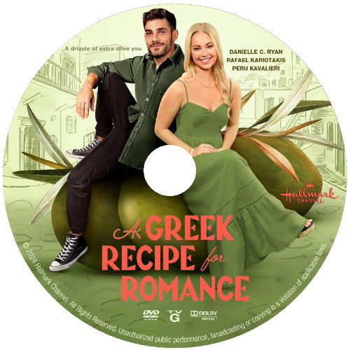 A GREEK RECIPE FOR ROMANCE DVD MOVIE 2024