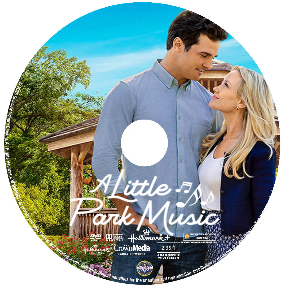 (01) A LITTLE PARK MUSIC DVD HALLMARK MOVIE 2026