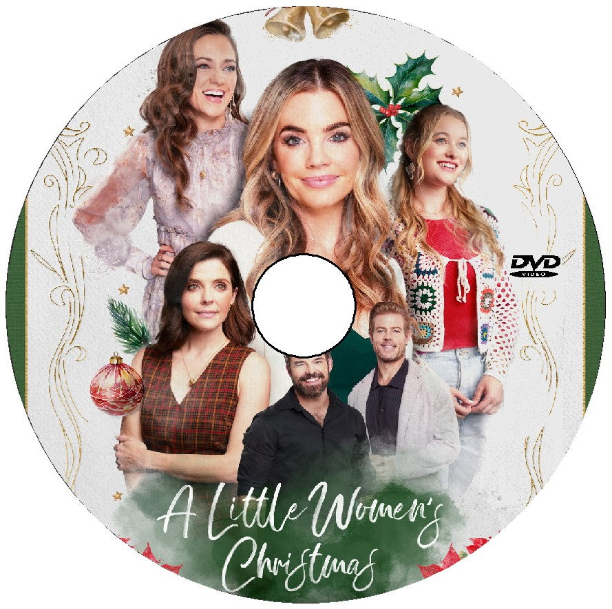 A LITTLE WOMEN'S CHRISTMAS DVD GAC MOVIE 2024 Jen Lilley