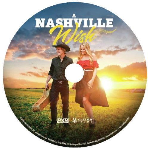 A NASHVILLE WISH DVD MOVIE 2024