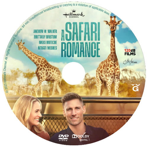 A SAFARI ROMANCE DVD MOVIE 2023 Andrew Walker