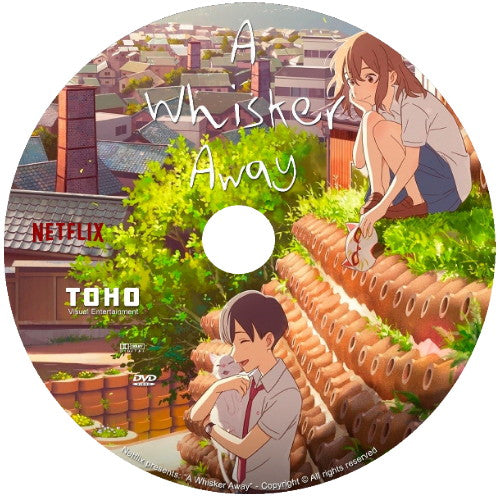 A WHISKER AWAY DVD ANIME MOVIE 2020 ENGLISH AUDIO