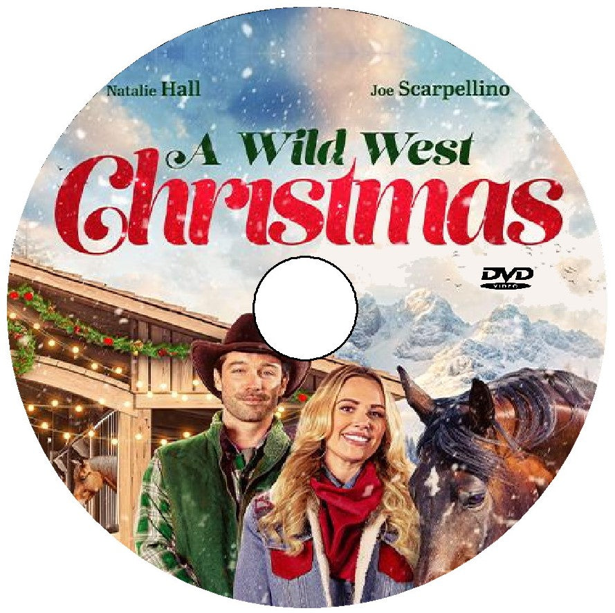 (10) A WILD WEST CHRISTMAS DVD MOVIE 2025 - Natalie Hall