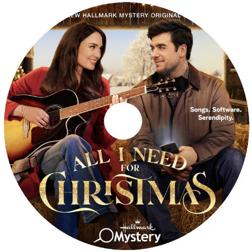 ALL I NEED FOR CHRISTMAS DVD MOVIE 2024 Dan Jeannotte