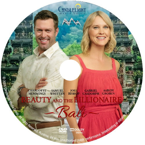 BEAUTY AND THE BILLIONNAIRE: BALI DVD MOVIE 2024