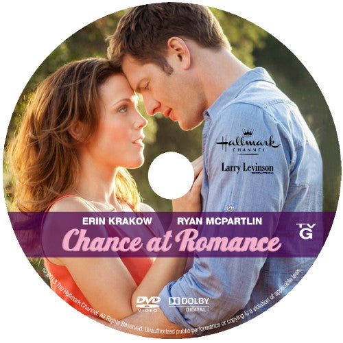 CHANCE AT ROMANCE DVD MOVIE 2014 Erin Krakow