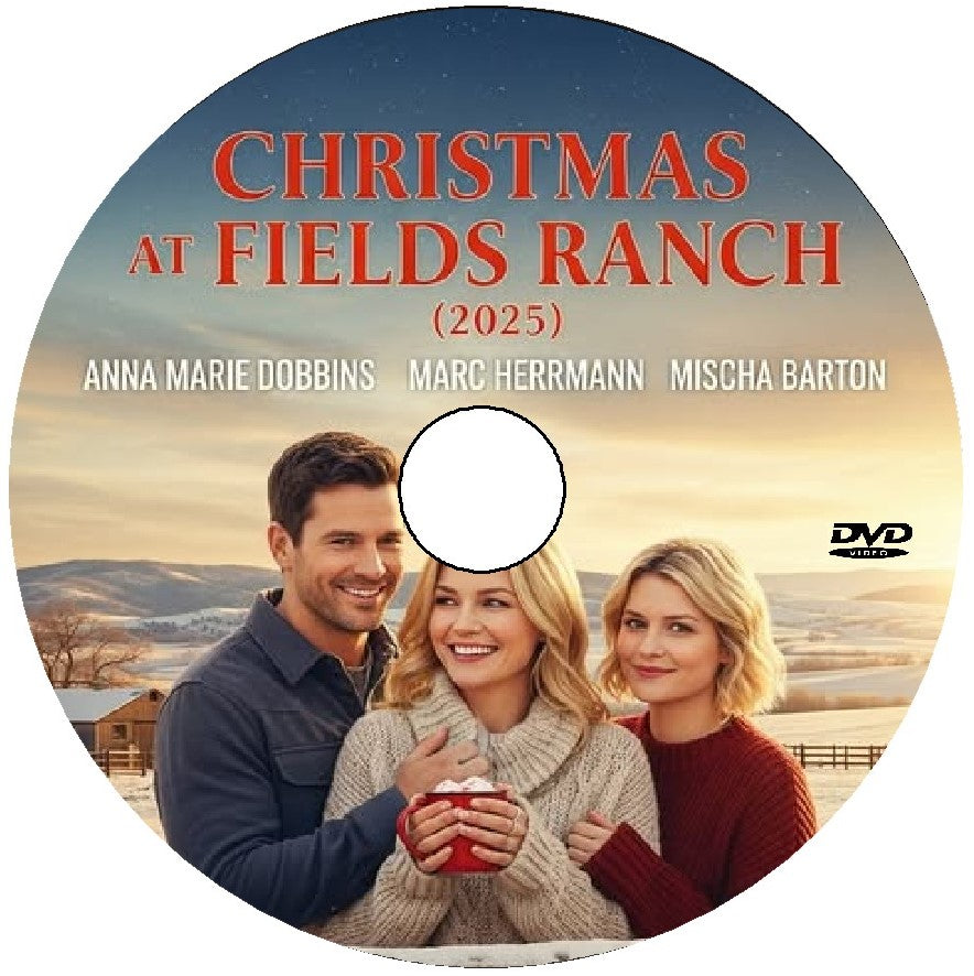 (28) CHRISTMAS AT FIELDS RANCH DVD MOVIE 2025