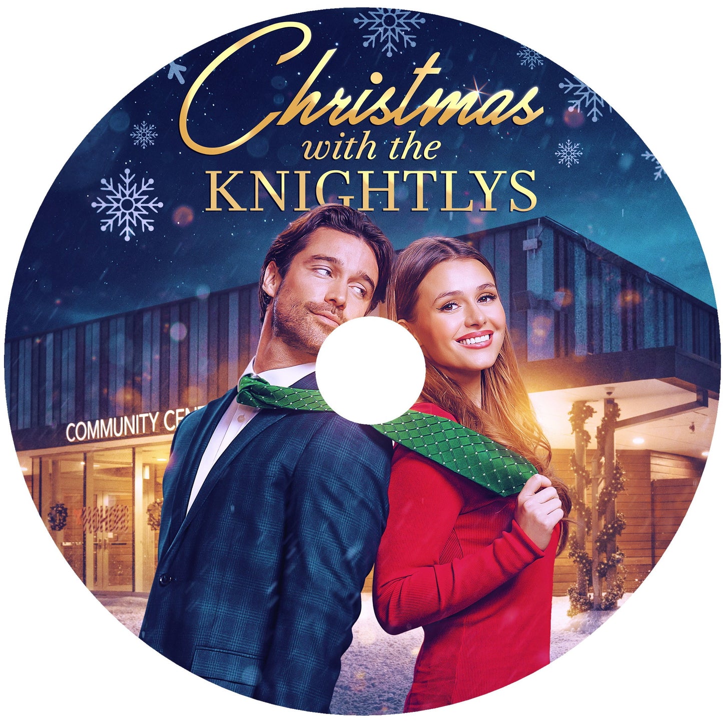 CHRISTMAS WITH THE KNIGHTLYS DVD MOVIE 2023 Joe Scarpellino