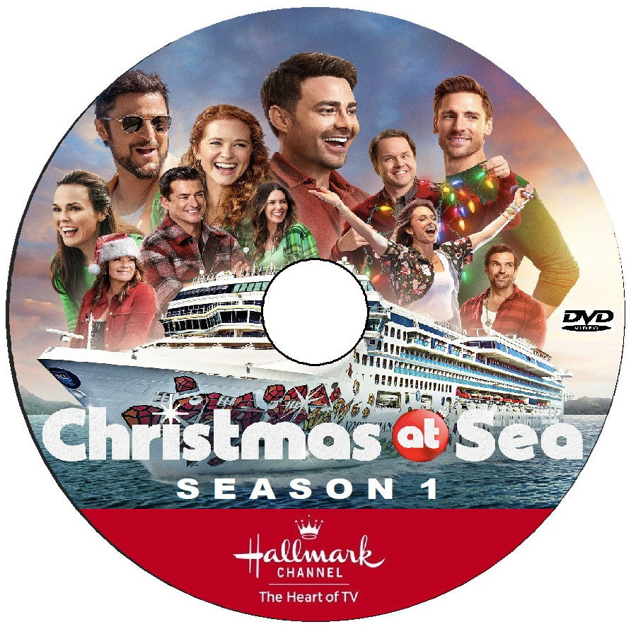 (14) CHRISTMAS AT SEA DVD SEASON 1 - 2025 Andrew Walker, Tyler Hynes