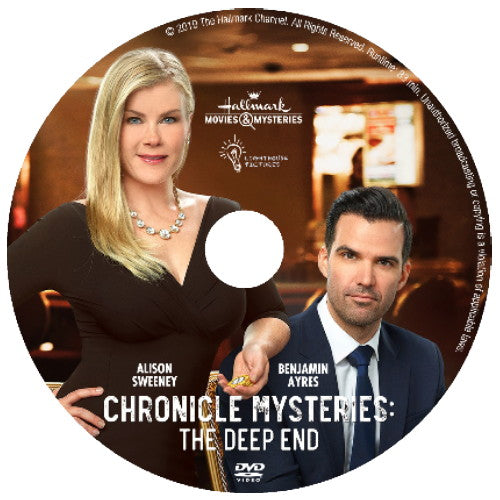 (05) CHRONICLE MYSTERIES: THE DEEP END DVD MOVIE 2019 - Alison Sweeney