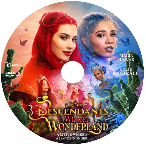 (11) DESCENDANTS: WICKED WONDERLAND DVD DISNEY MOVIE 2026