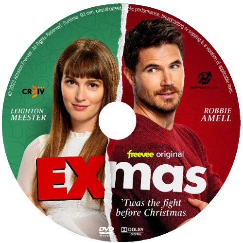 EXMAS DVD 2023 FREEVEE CHRISTMAS MOVIE