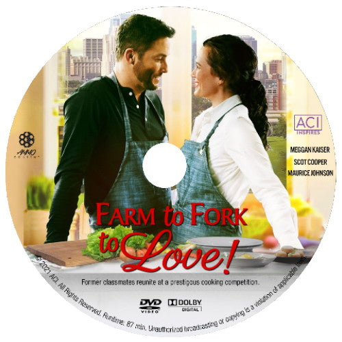 (10) FARM TO FORK TO LOVE DVD MOVIE 2021