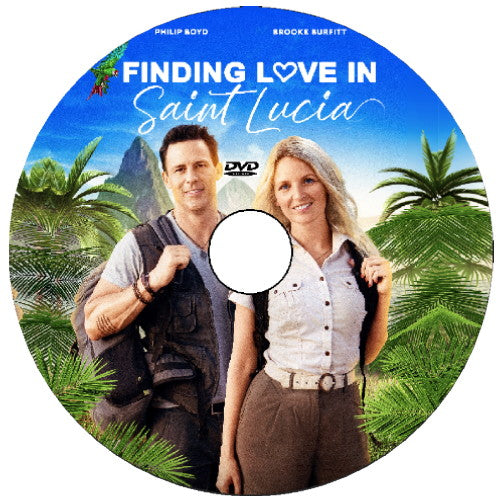 FINDING LOVE IN SAINT LUCIA DVD MOVIE 2024