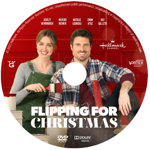 FLIPPING FOR CHRISTMAS DVD MOVIE 2023 Marcus Rosner