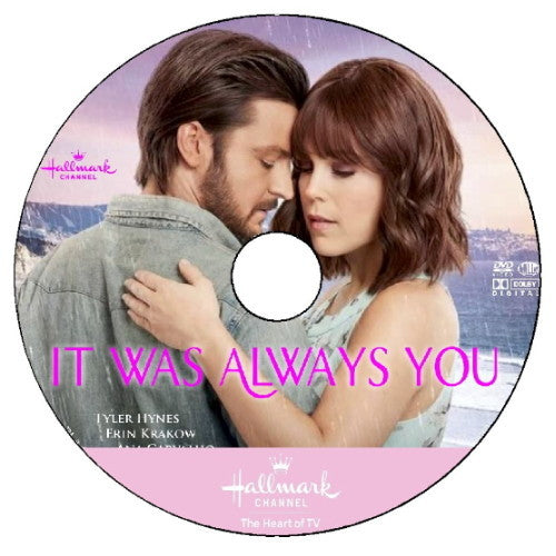 IT WAS ALWAYS YOU DVD MOVIE 2021 Tyler Hynes Erin Krakow