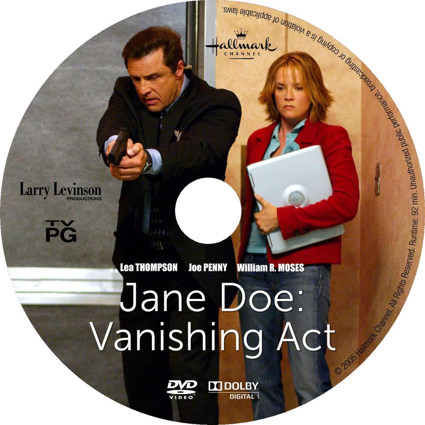 (09) Jane Doe 1: Vanishing Act DVD Hallmark Movie 2005