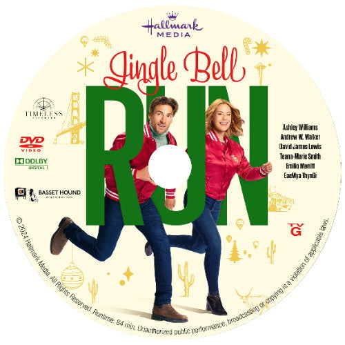 JINGLE BELL RUN DVD MOVIE 2024 Andrew Walker