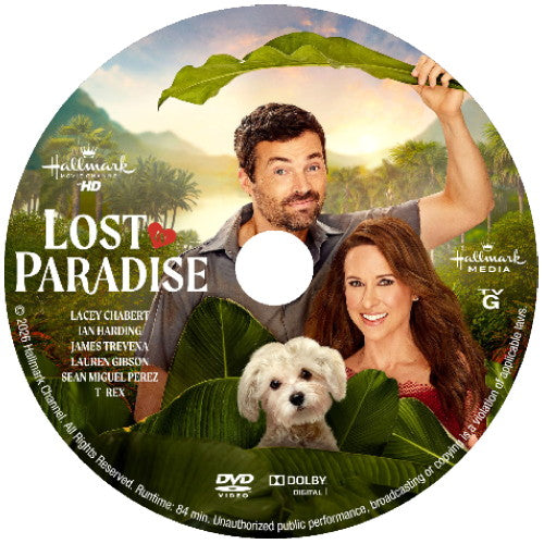 (01) LOST IN PARADISE DVD HALLMARK MOVIE 2026 Lacey Chabert