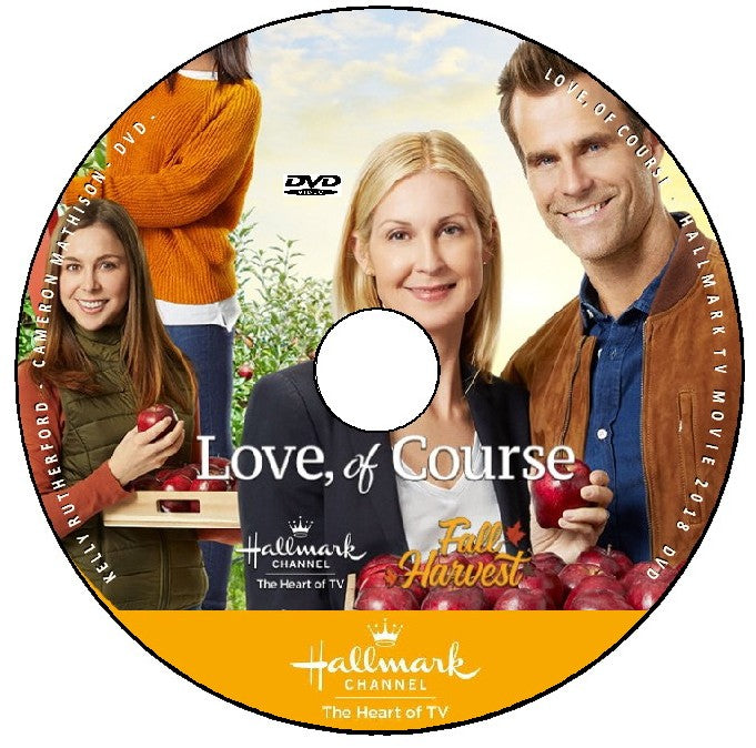 LOVE, OF COURSE DVD MOVIE 2018 - Cameron Mathison