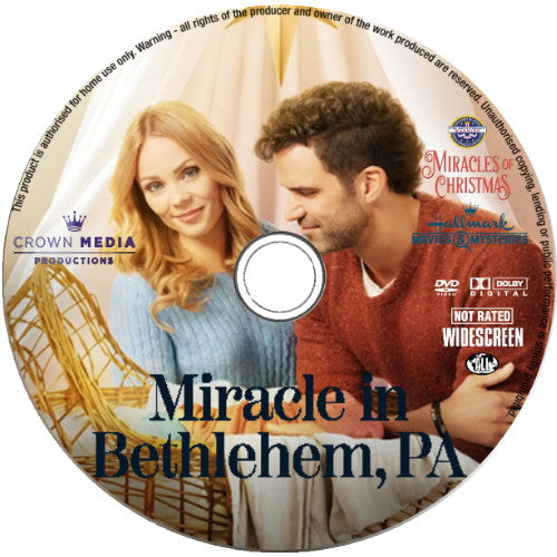 MIRACLE IN BETHLEHEM, PA DVD MOVIE 2023