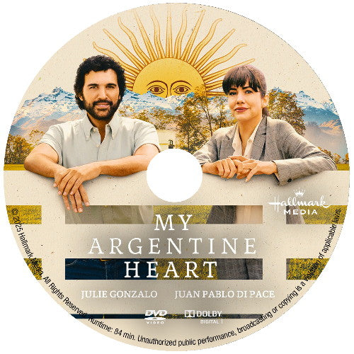 MY ARGENTINE HEART DVD MOVIE 2025