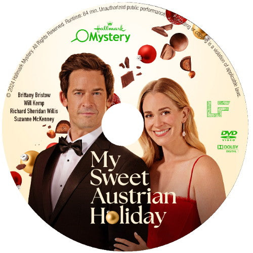 MY SWEET AUSTRIAN HOLIDAY DVD MOVIE 2024