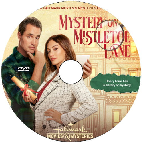MYSTERY ON MISTLETOE LANE DVD CHRISTMAS MOVIE 2023 Victor Webster