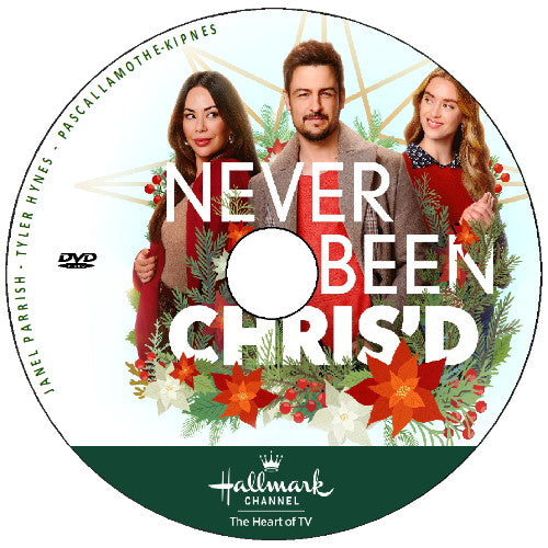 NEVER BEEN CHRIS'D DVD CHRISTMAS MOVIE 2023 Tyler Hynes