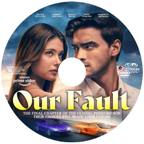 (09) OUR FAULT DVD MOVIE 2025 - Nicole Wallace, Gabriel Guevara