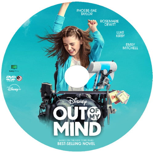 OUT OF MY MIND DVD DISNEY MOVIE 2024