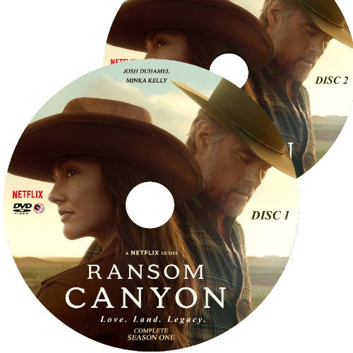 RANSOM CANYON DVD 2025 COMPLETE SEASON 1 - Josh Duhamel