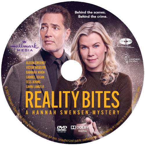 REALITY BITES: A HANNAH SWENSEN MYSTERY DVD MOVIE 2025
