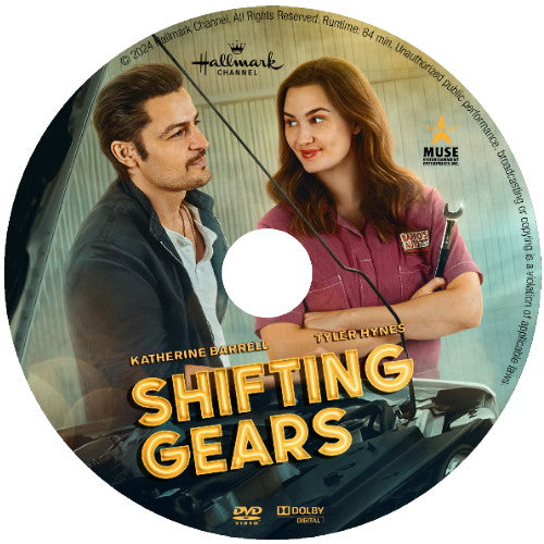 SHIFTING GEARS DVD MOVIE 2024 Tyler Hynes