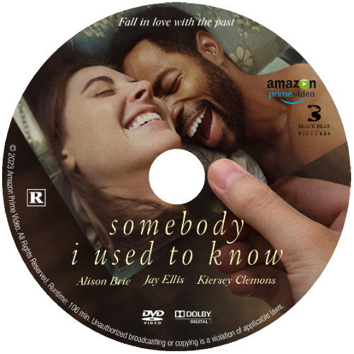 SOMEBODY I USED TO KNOW DVD MOVIE 2023