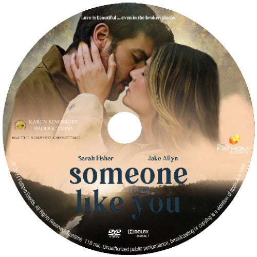 SOMEONE LIKE YOU DVD MOVIE 2024 Sarah Fisher