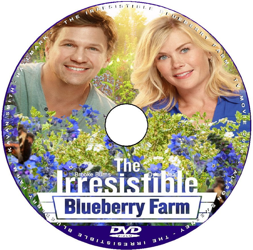 THE IRRESISTIBLE BLUEBERRY FARM DVD MOVIE 2016 Alison Sweeney