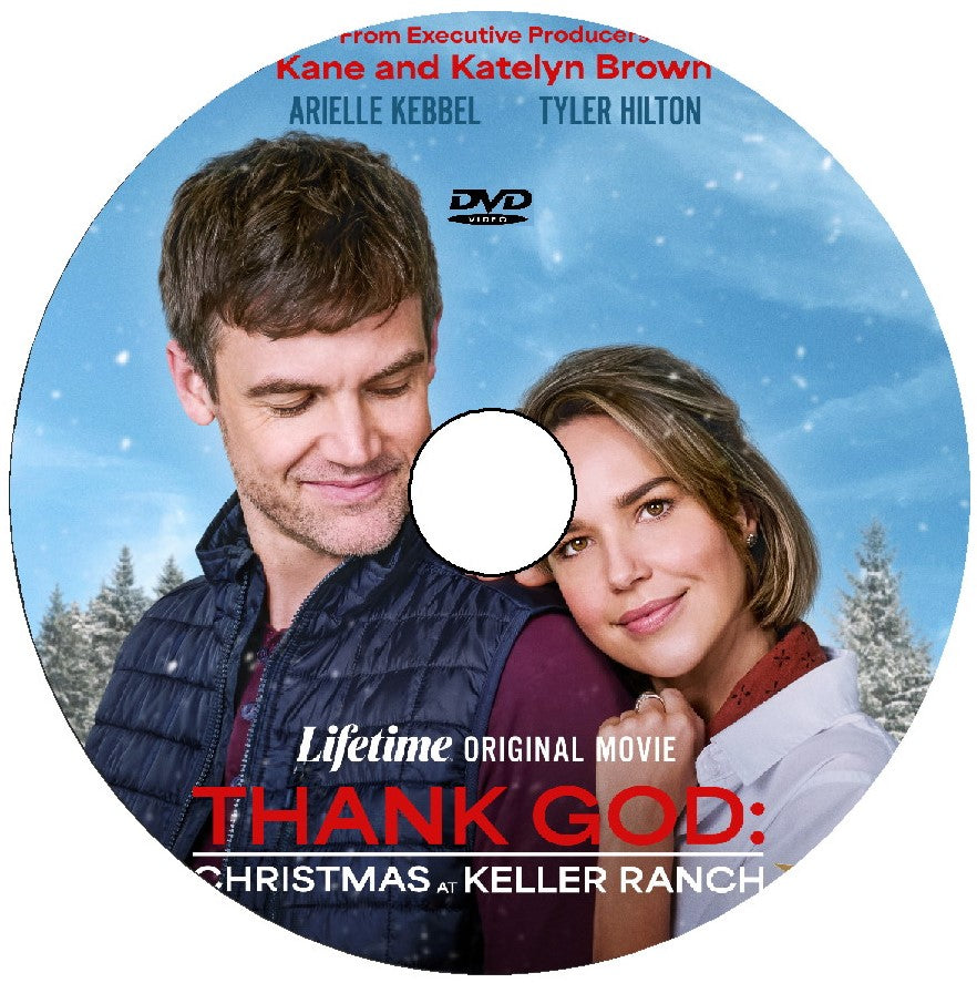 (03) THANK GOD: CHRISTMAS AT THE KELLER RANCH DVD LIFETIME MOVIE 2025