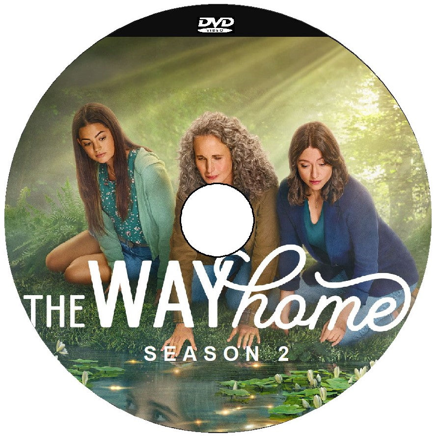 THE WAY HOME DVD SEASON 2 - TV SERIES 2024 Andie MacDowell