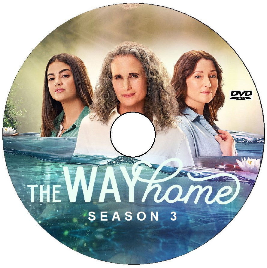 (43) THE WAY HOME DVD SEASON 3 - TV SERIES 2025 Andie MacDowell