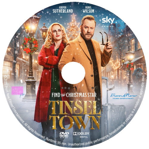 (16) TINSEL TOWN DVD MOVIE 2025 - Kiefer Sutherland