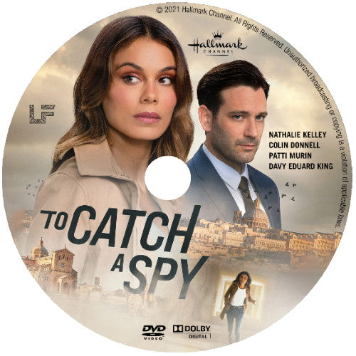 (07) TO CATCH A SPY DVD HALLMARK MOVIE 2021