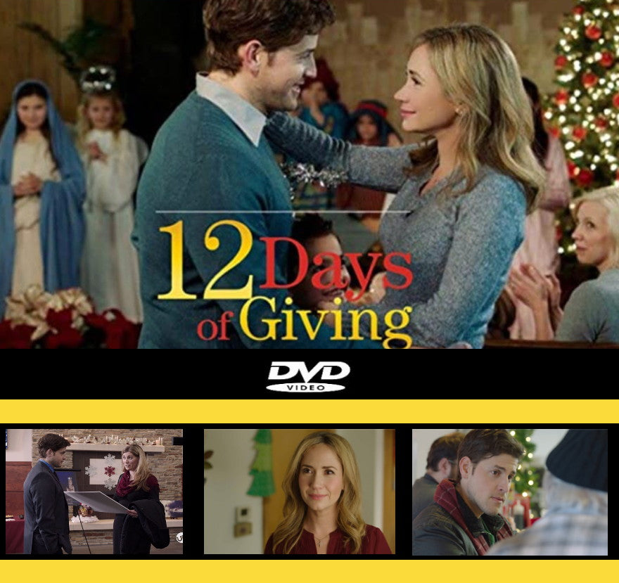 12 DAYS OF GIVING DVD 2017 CHRISTMAS MOVIE Ashley Jones TheTv Movies