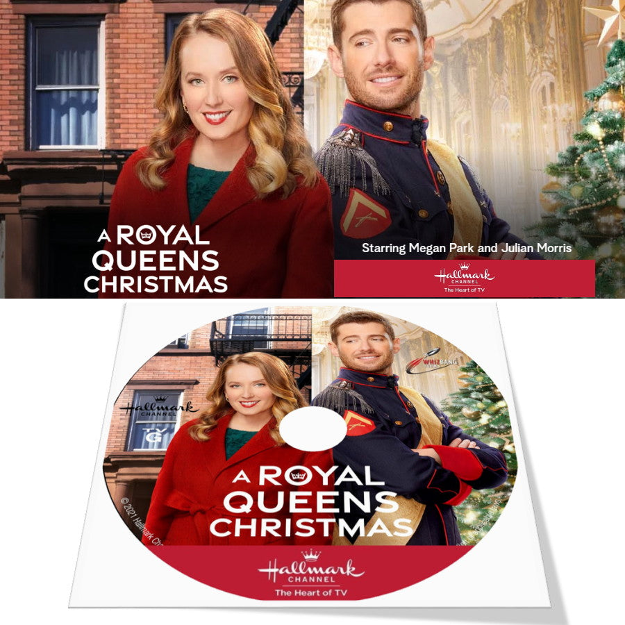 A ROYAL QUEENS CHRISTMAS DVD MOVIE 2021 Megan Park Julian Morris