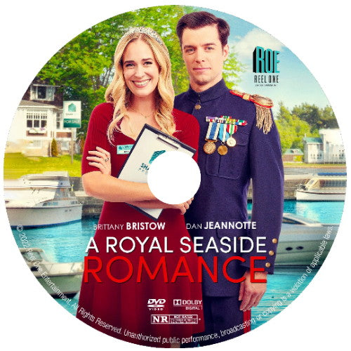 A ROYAL SEASIDE ROMANCE DVD GAF MOVIE 2022 Brittany Bristow